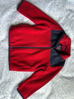 Red jacket size 1-2y