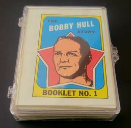 1971 Topps Hockey Booklete Complete Set + Dupes Hull, Orr, Dryden (32) Booklets totals,