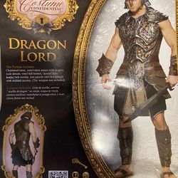 Men’s Dragon Lord Halloween Costume Large