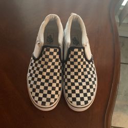 Two Pairs Of Vans 