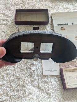 Vintage: Dr Wells Selection Of Stereoscopic Charts & Stereoscope- Reduced $!