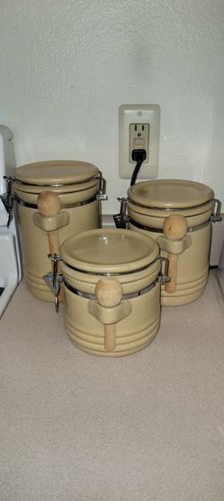 Ceramic Canisters - 3