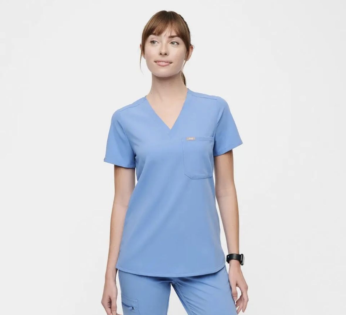 Figs Ceil Blue Catarina Top Medium