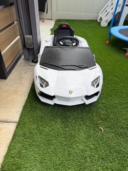 Rastar Lamborghini Kids Electric Ride-On Car