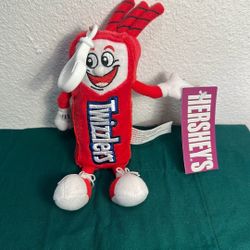 2008 Hersheys Twizzlers Key Chain ( Soft ) New With tag 