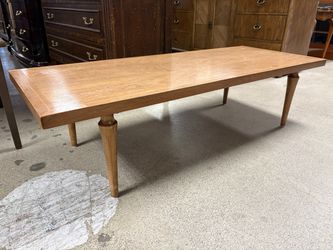 French Country Rectangular Light Wooden Coffee Table