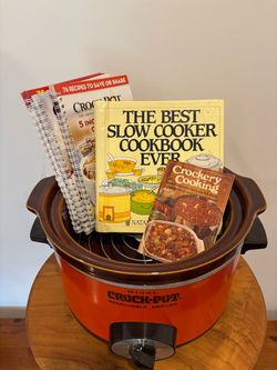 Rival Crock-Pot Slow Cooker with Cookbooks