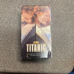 Titanic VHS Tapes