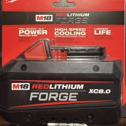 New Milwaukee M18 Forge XC8.0
