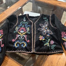 Beautiful Brand New Embroidered Women’s Jacket