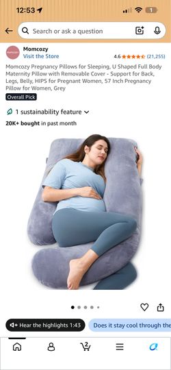 Pregnancy pillow Momcozy