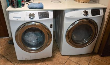 Electric washer & dryer Samsung front-loading pickup must on 24th