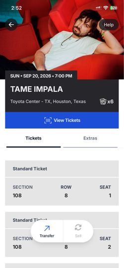 Tame Impala Tickets The Deadbeat Tour Sunday September 20th