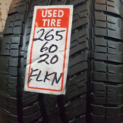 265/60/20 Falken Wikdpeak A/T Tire Set