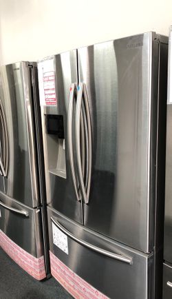Refrigerator Samsung French door and regular price $2221 our price $1595