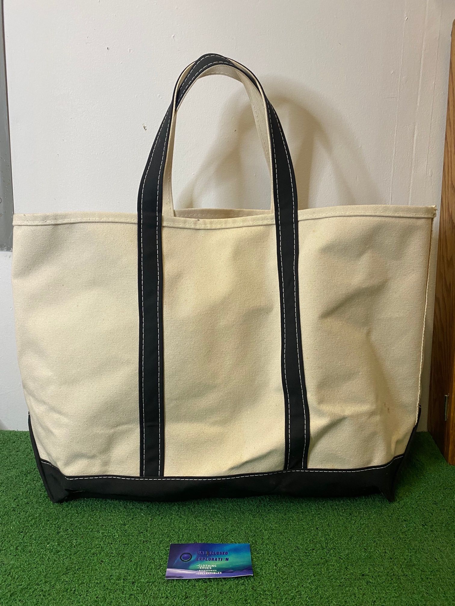 Vintage 1990s L.L bean boat and tote bag