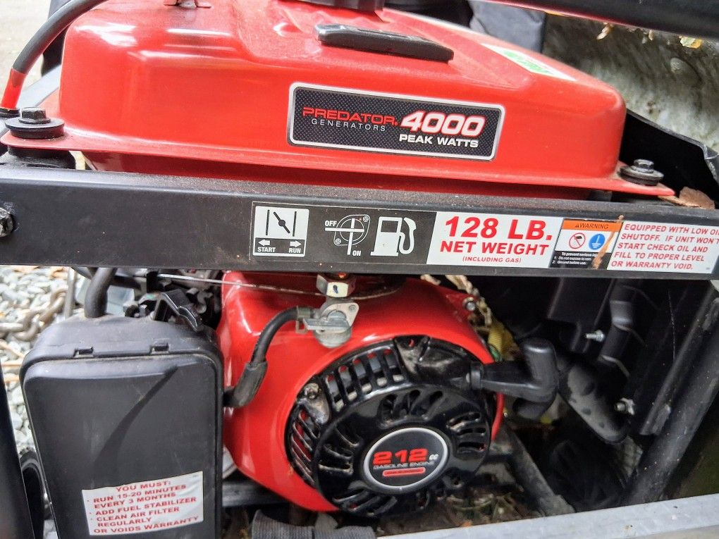 4000 WATT GENERATOR