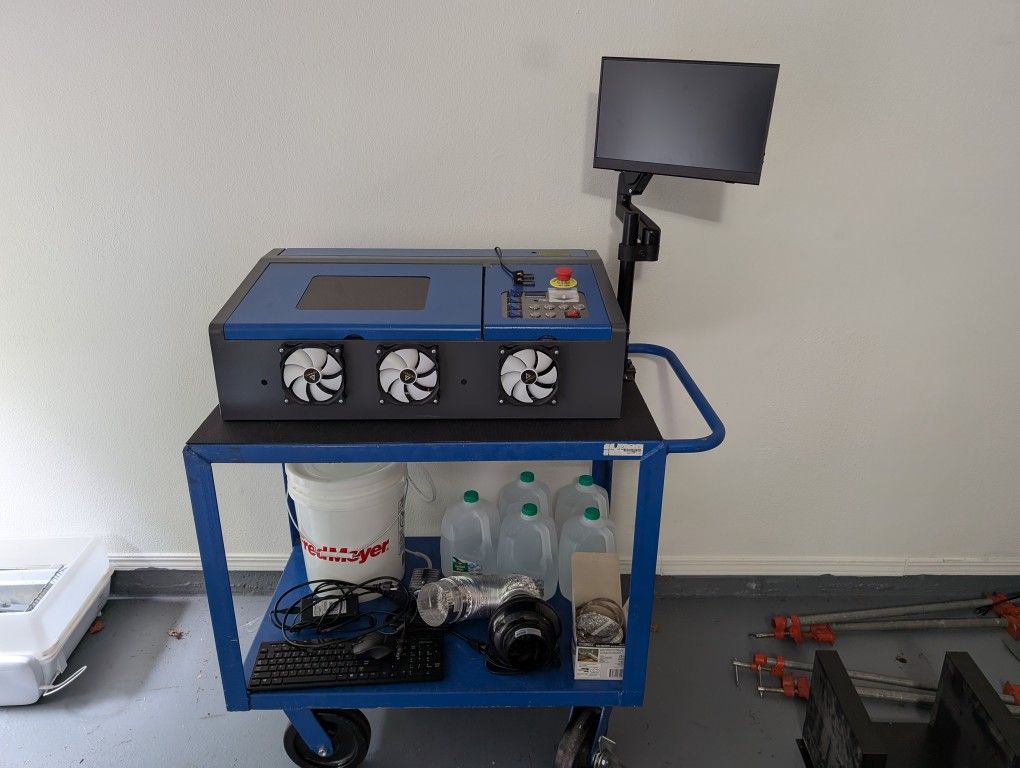 Omtech Modified Laser Cutter