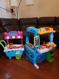 TACO 🌮 TRUCK AND ICE CREAM 🍨 CART