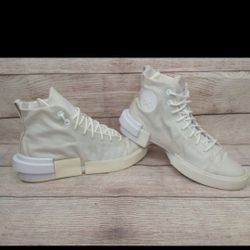 Converse CX Disrupt High Top White Platform Sneakers