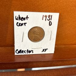 1931 Wheat Penny 