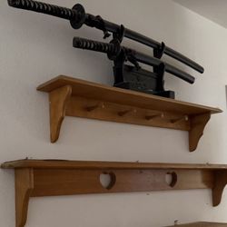 Wooden Shelves