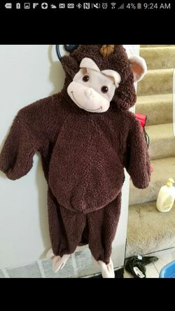 Baby monkey costume 12 months