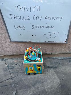 Activity cube toy