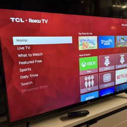TCL Smart Roku Tv 43”