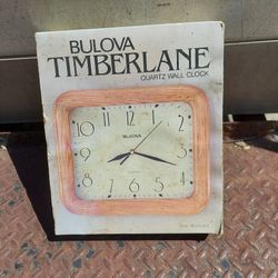 Bulova Timberlane Wall Clock