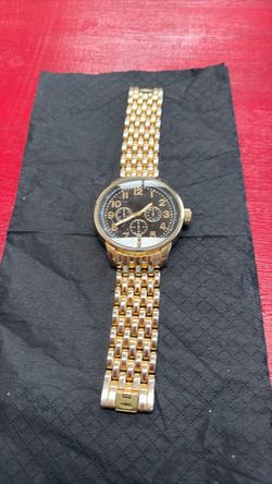 Merona, Gold Tone , Stainless Steel Watch