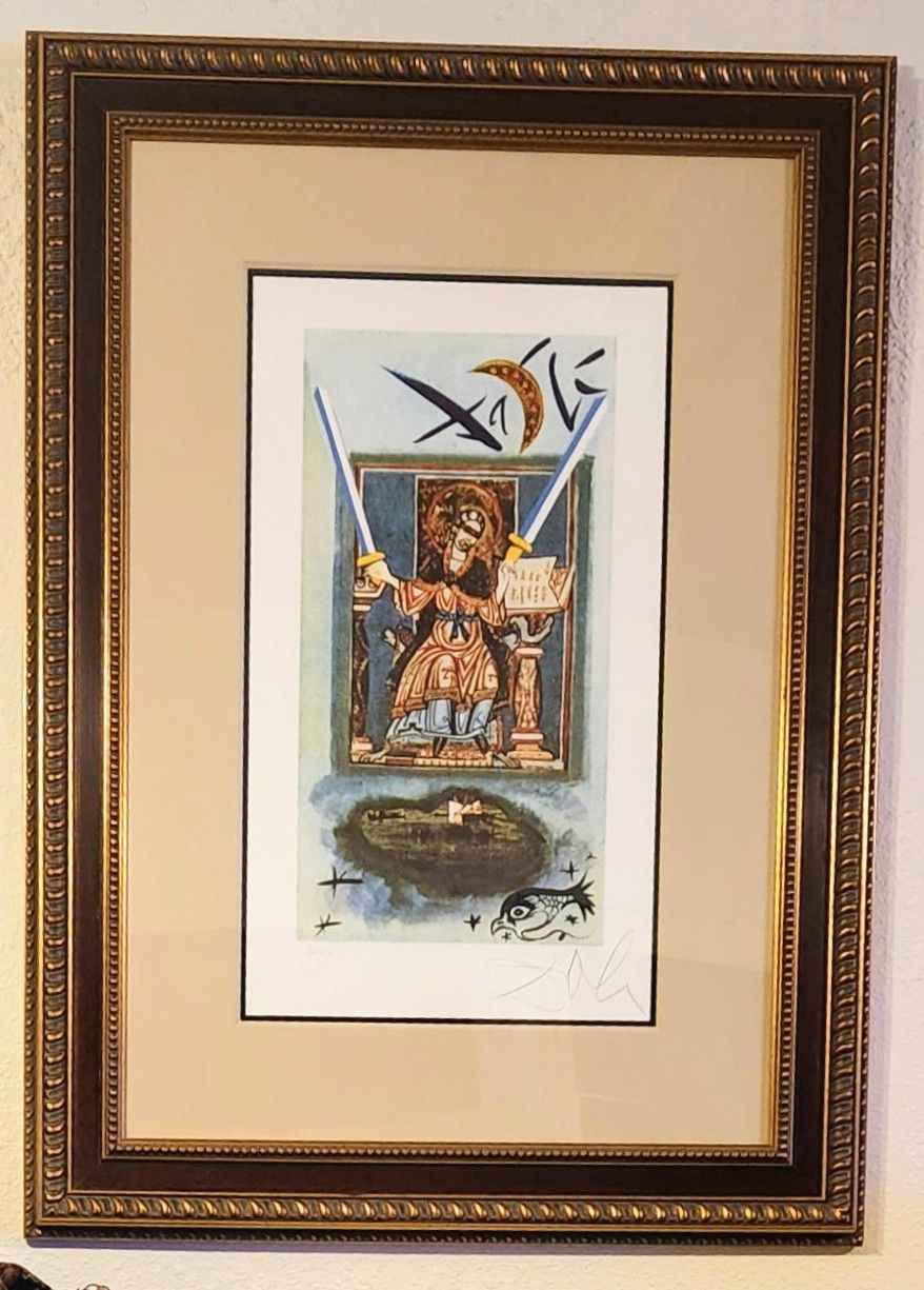 " Salvador Dali " 1978 Ltd. Edition Framed Lithograph