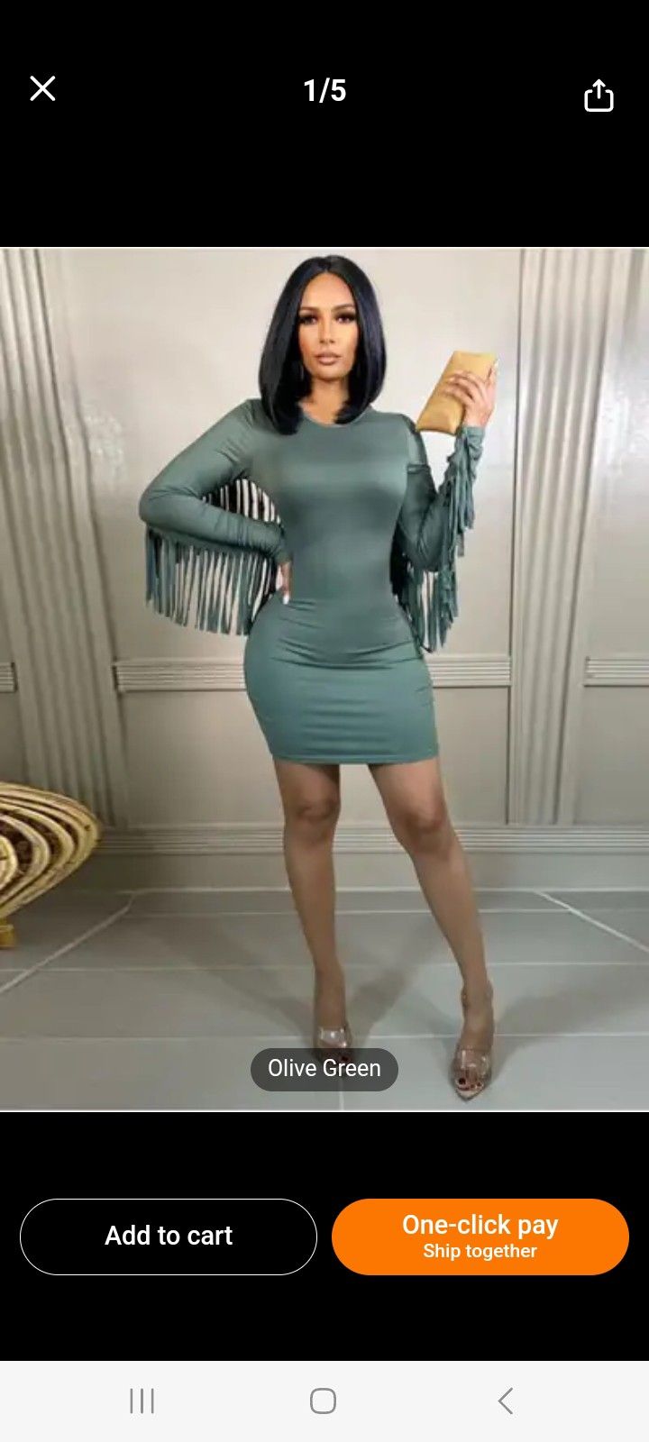 Unique Fringes Dress
