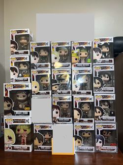 Attack On Titan Funko Pop Lot