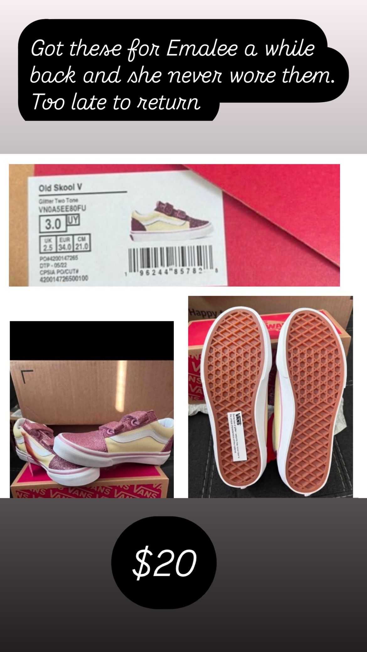 Girls Vans