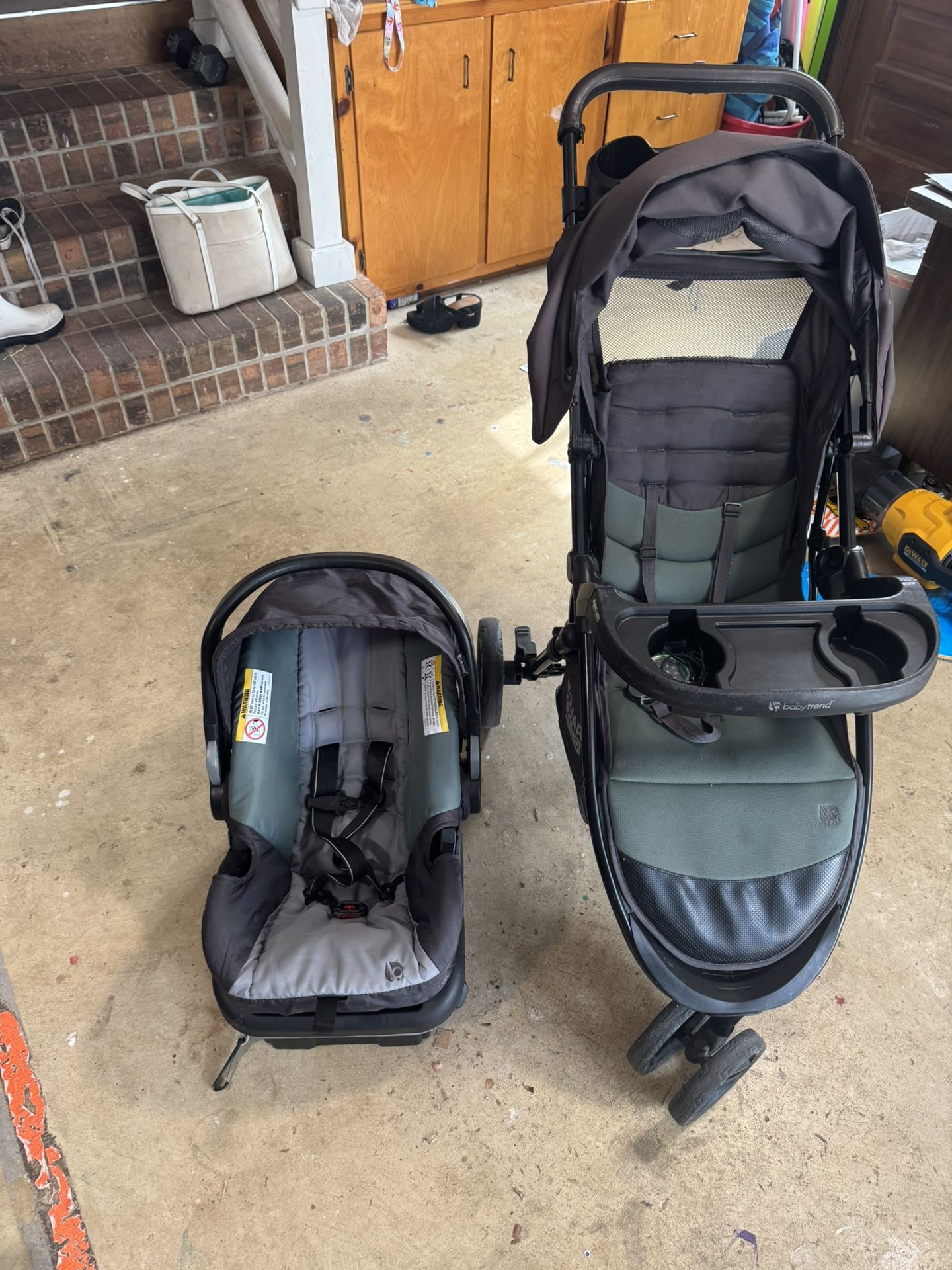 Stroller, Car Seat, And Base