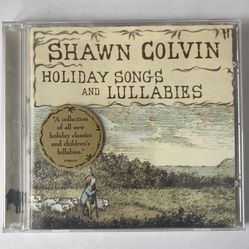 Holiday Songs And Lullabies Music Shawn Colvin CD