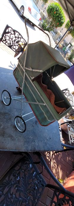 1950s Vintage Welsh Baby Doll Buggy