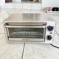 Emerson Stainless Steel Toaster Oven - Clean & Works Great!