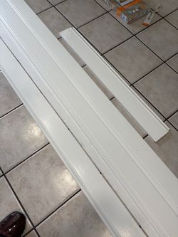 5 1/2” Baseboard—60 linear feet—2 coats semigloss—Unused from home remodel