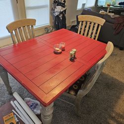 Kitchen Table With 4 Chairs 