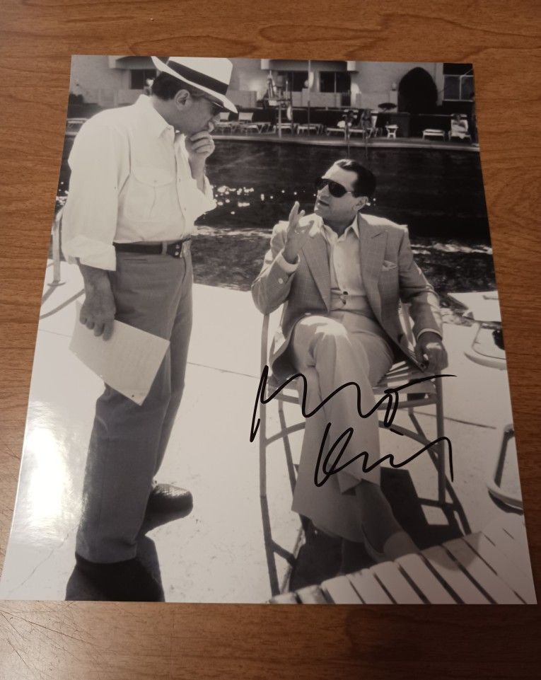 Robert De Niro "CASINO" Autographed Photo