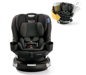 Graco EasyTurn 360 2-in-1 Convertible Car Seat, Cyran, Black brand new
