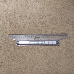 Vintage Spherical Volume Protractor Ruler