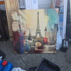 Kirklands Eiffel Tower 40×40 