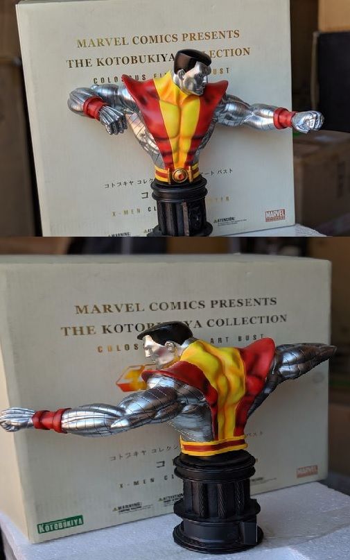 Kotobukiya X-Men Colossus Fine Art Bust Statue Marvel Sideshow