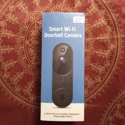 Smart Wi-Fi Doorbell Camera (2.4GHz) – AI Human Detection