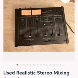 Stereo Mixing Console 
