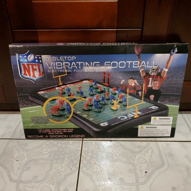 NFL Tabletop Vibrating Football Electronic Football game for Sale in  Pompano Beach, FL - OfferUp