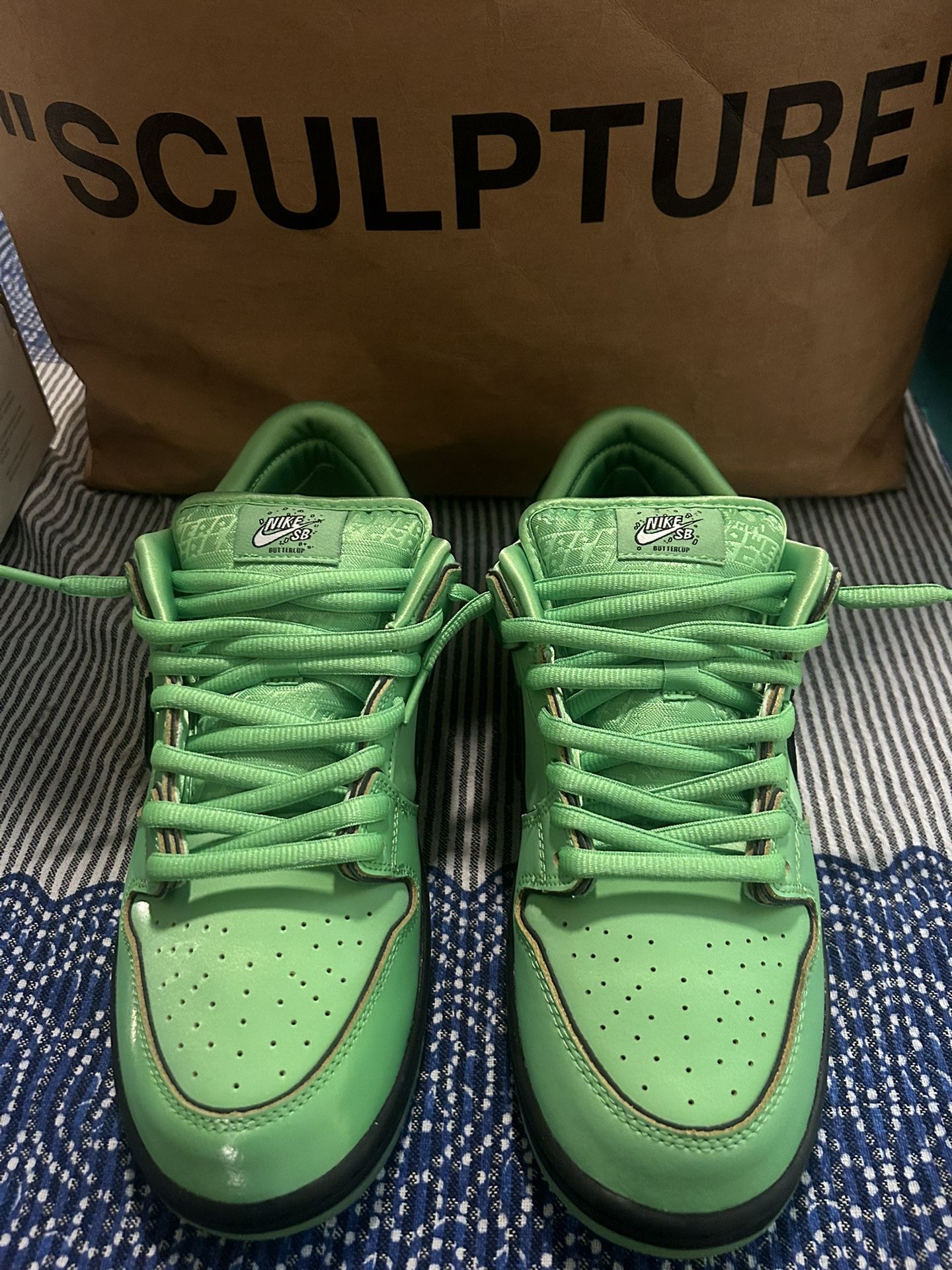 Nike Sb Dunk Jordan Air Max Buttercup Powerpuff Sz 9.5 Og Everything